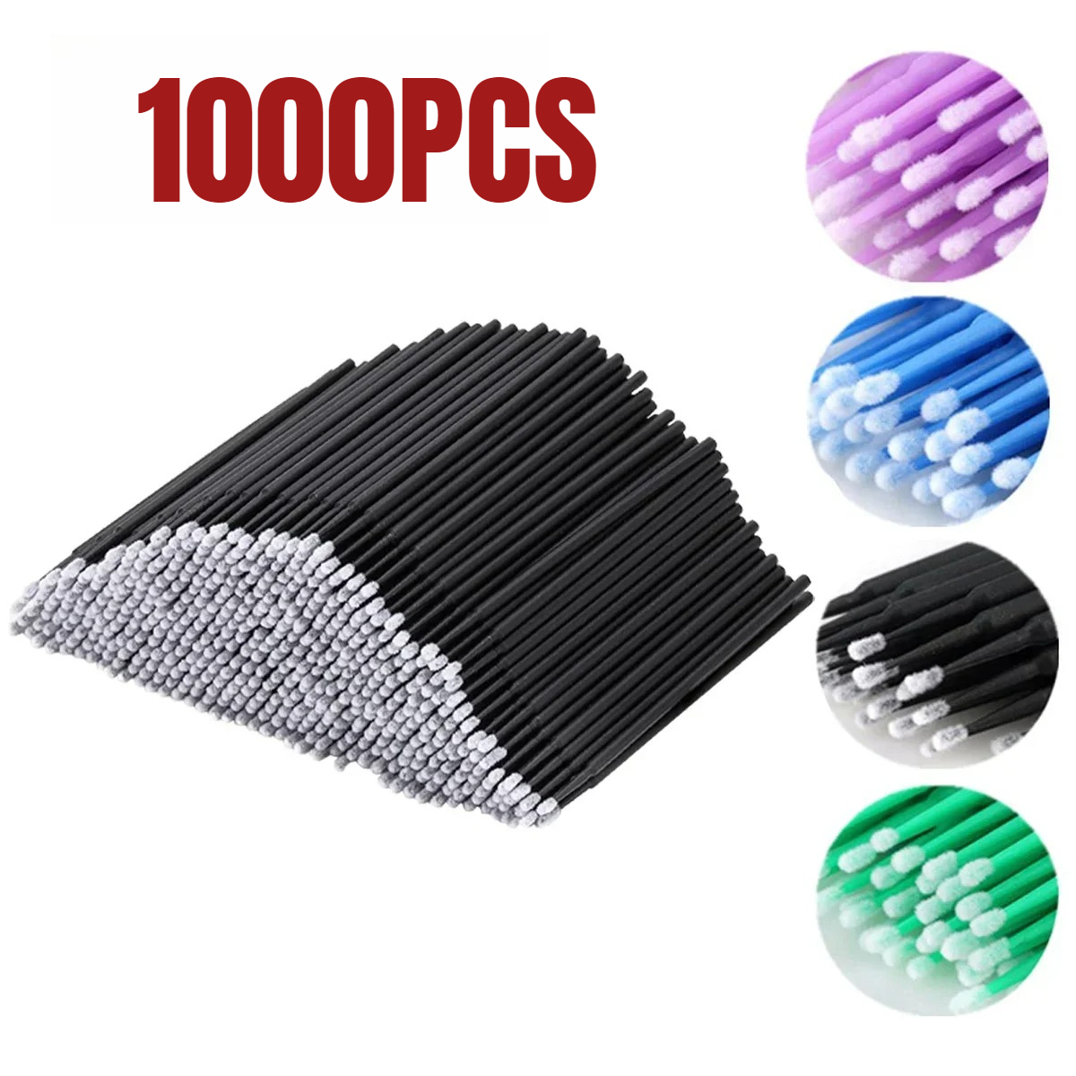 Beauty Makeup & D Anime Studio Vega Baja - 1000/500PCS Spazzola per la pulizia delle
