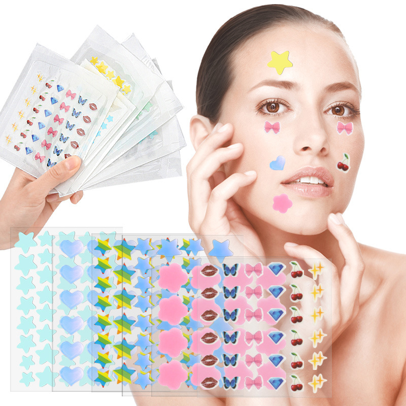 Beauty Makeup & D Anime Studio Vega Baja - Cerotto Colorato per Acne, Adesivo per