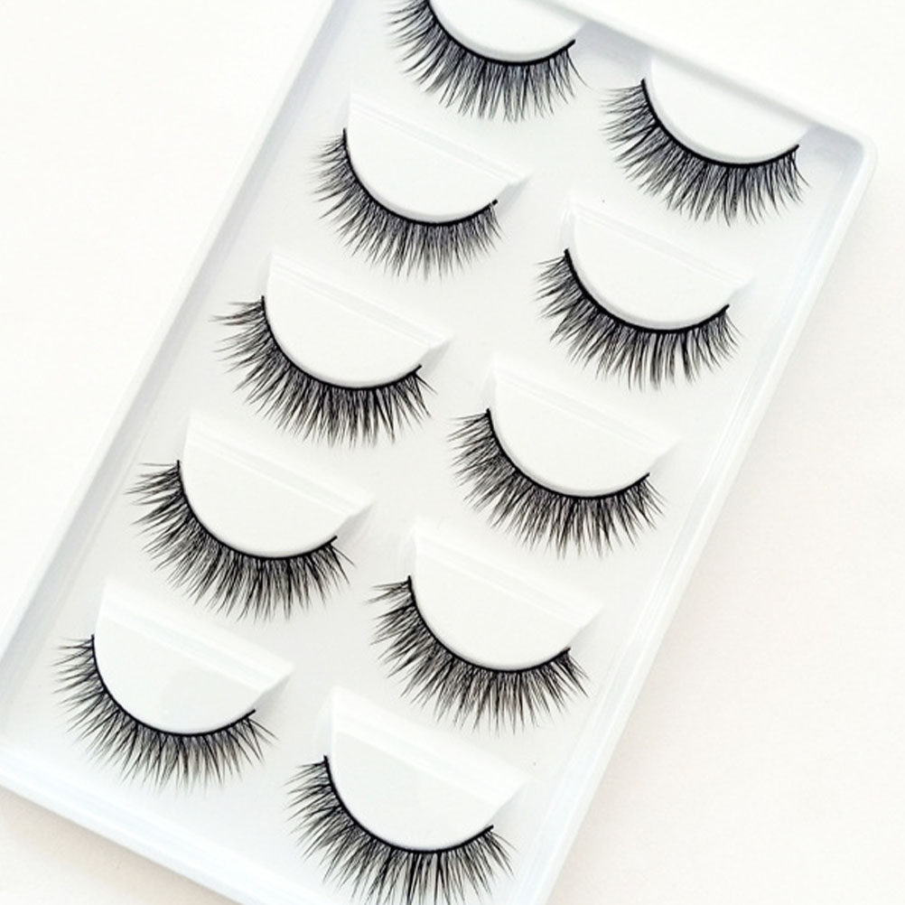 Beauty Makeup Looks - 10 paia di ciglia finte naturali,