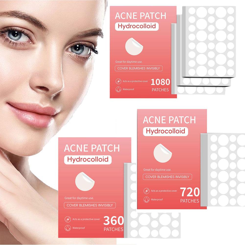 Beauty Makeup Face - 360/720/1080 Conti Idrocolloide Brufolo Invisibile Patch