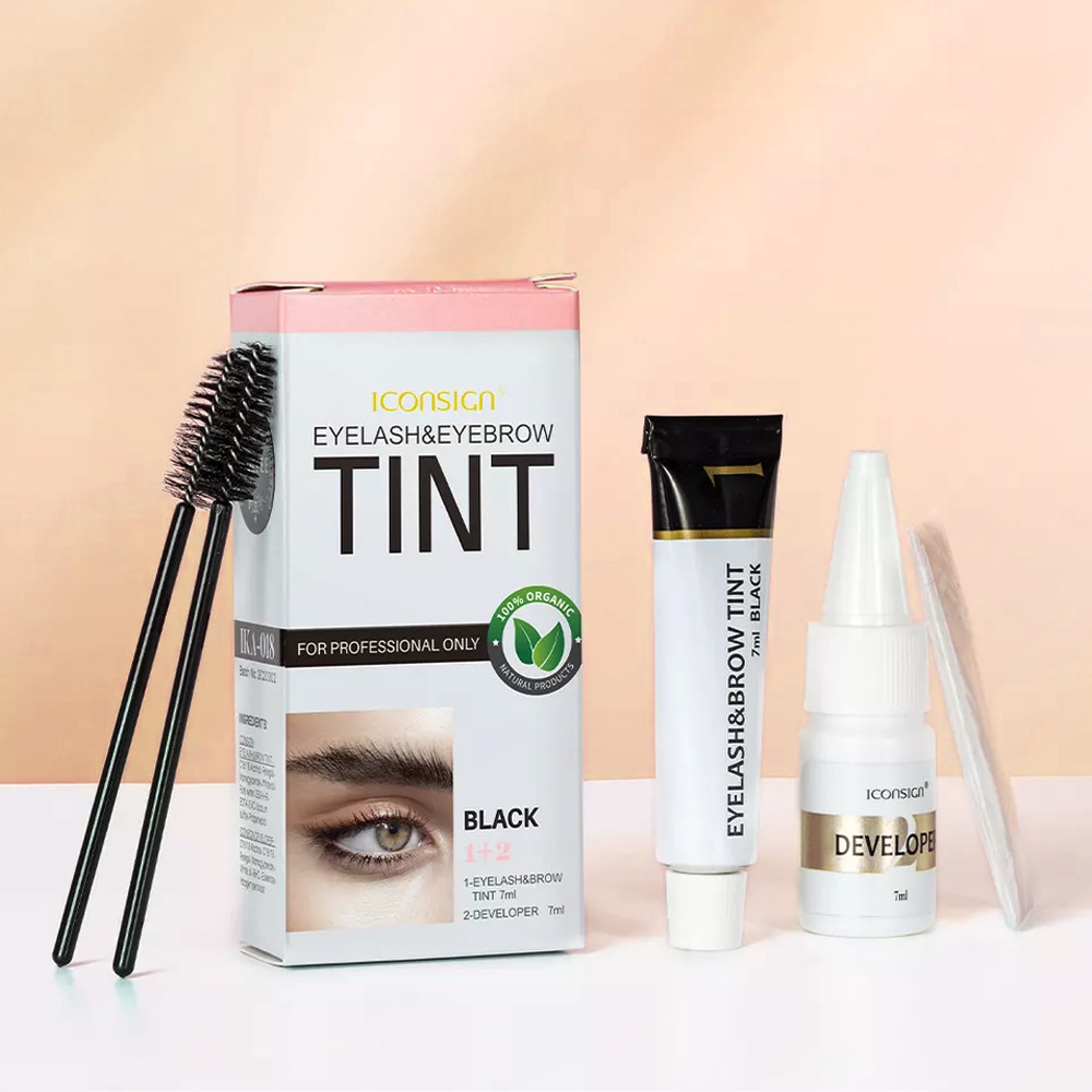 Eyebrow Pomade Pencil - Kit tinta per sopracciglia ciglia Tinta