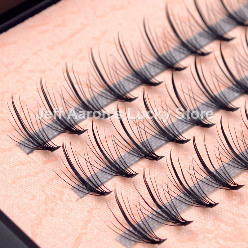 Beauty Makeup App - 60 scatole Ciglia finte individuali affusolate