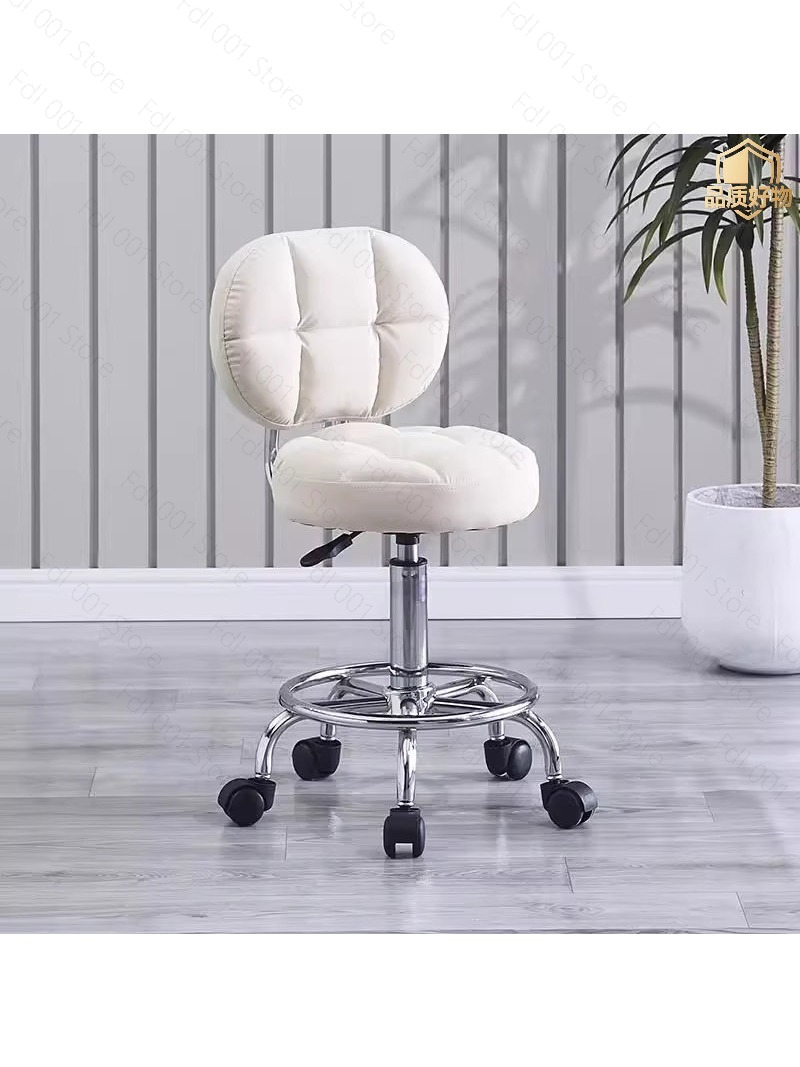 Beauty Makeup Bar - Sgabello Regolabile per Negozio di Unghie,