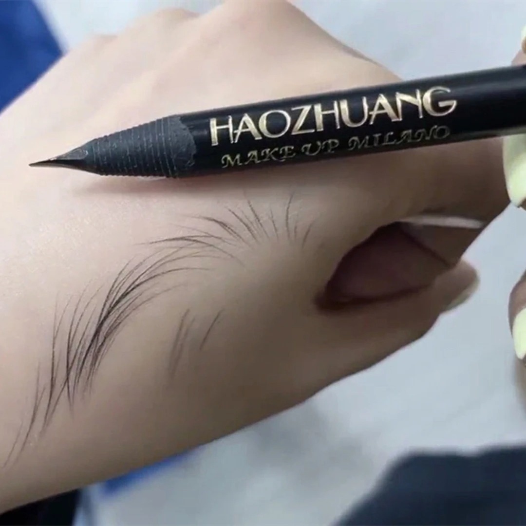 Eyebrow Pomade Pencil - Matita per Sopracciglia HAOZHUANG Nera di