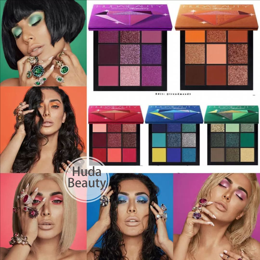 Beauty Huda Makeup - Huda Beauty 9 Palette di colori
