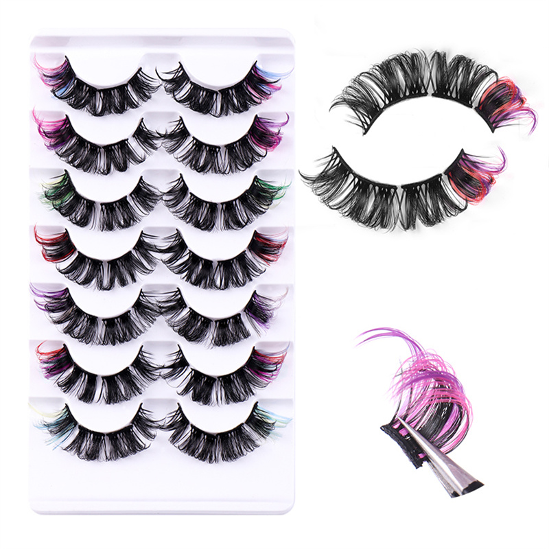 Beauty Makeup Looks - Ciglia finte segmentate in fibra sintetica