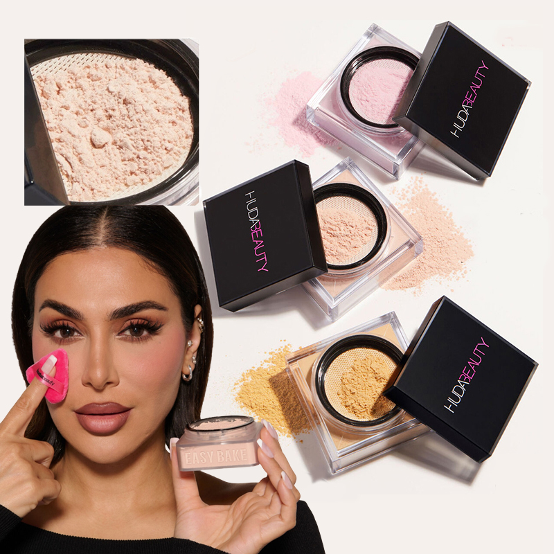 Beauty Huda Makeup - Huda Beauty Cipria fissante per cottura