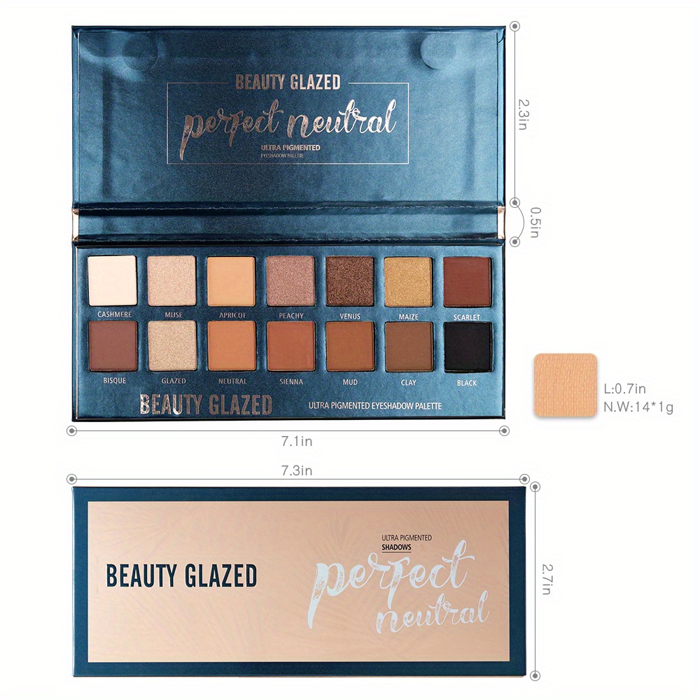 BEAUTY GLAZED 14 colori palett - Beauty Huda Makeup recensione e prezzo