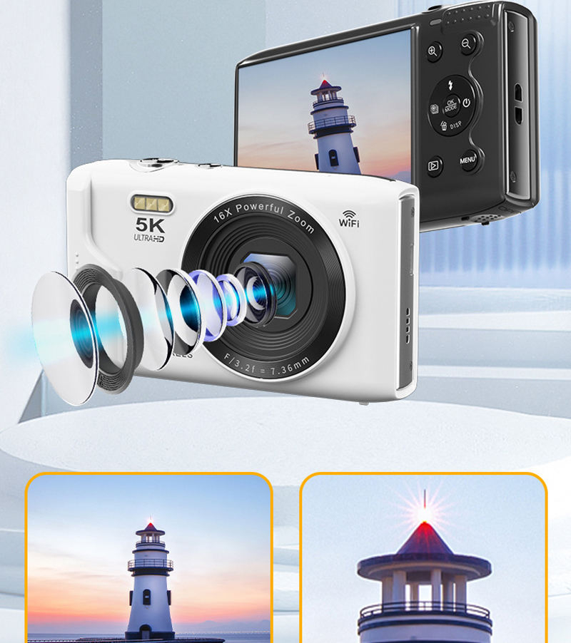 Videocamera per Studenti 5K a  - Beauty Makeup App recensione e prezzo