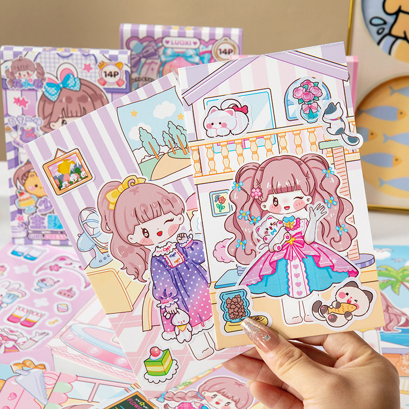 Libro di Adesivi per Gioco di  - Beauty Makeup Games recensione e prezzo