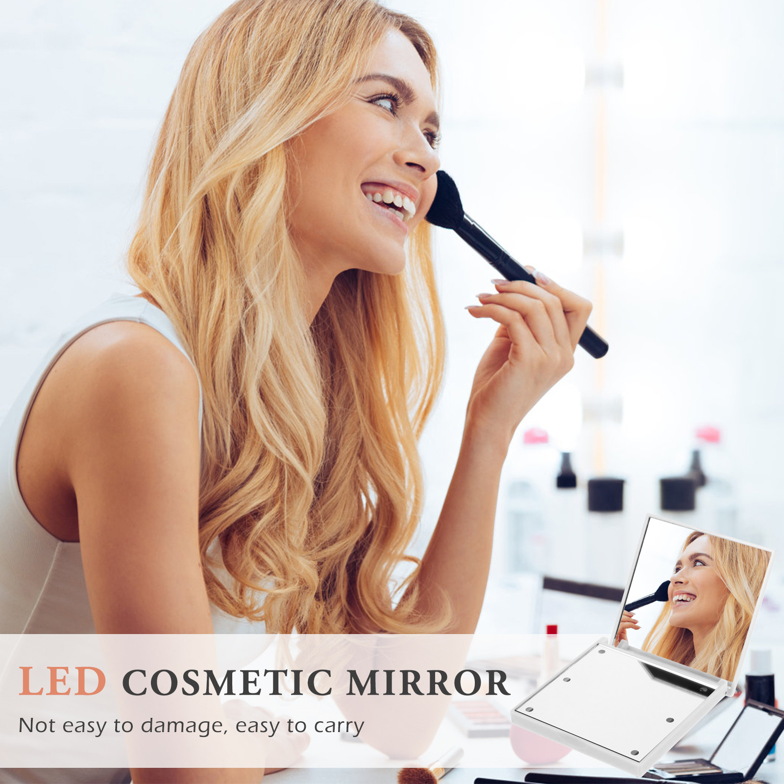 Specchio per il Trucco LED Pie - Beauty Makeup Definition recensione e prezzo