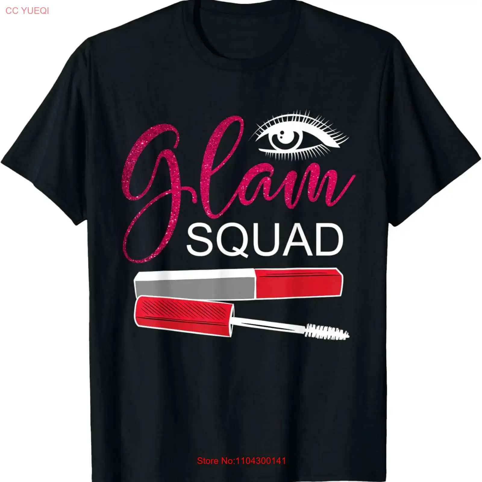 T-shirt vintage con scritta 'G - Beauty Makeup Quotes Short recensione e prezzo