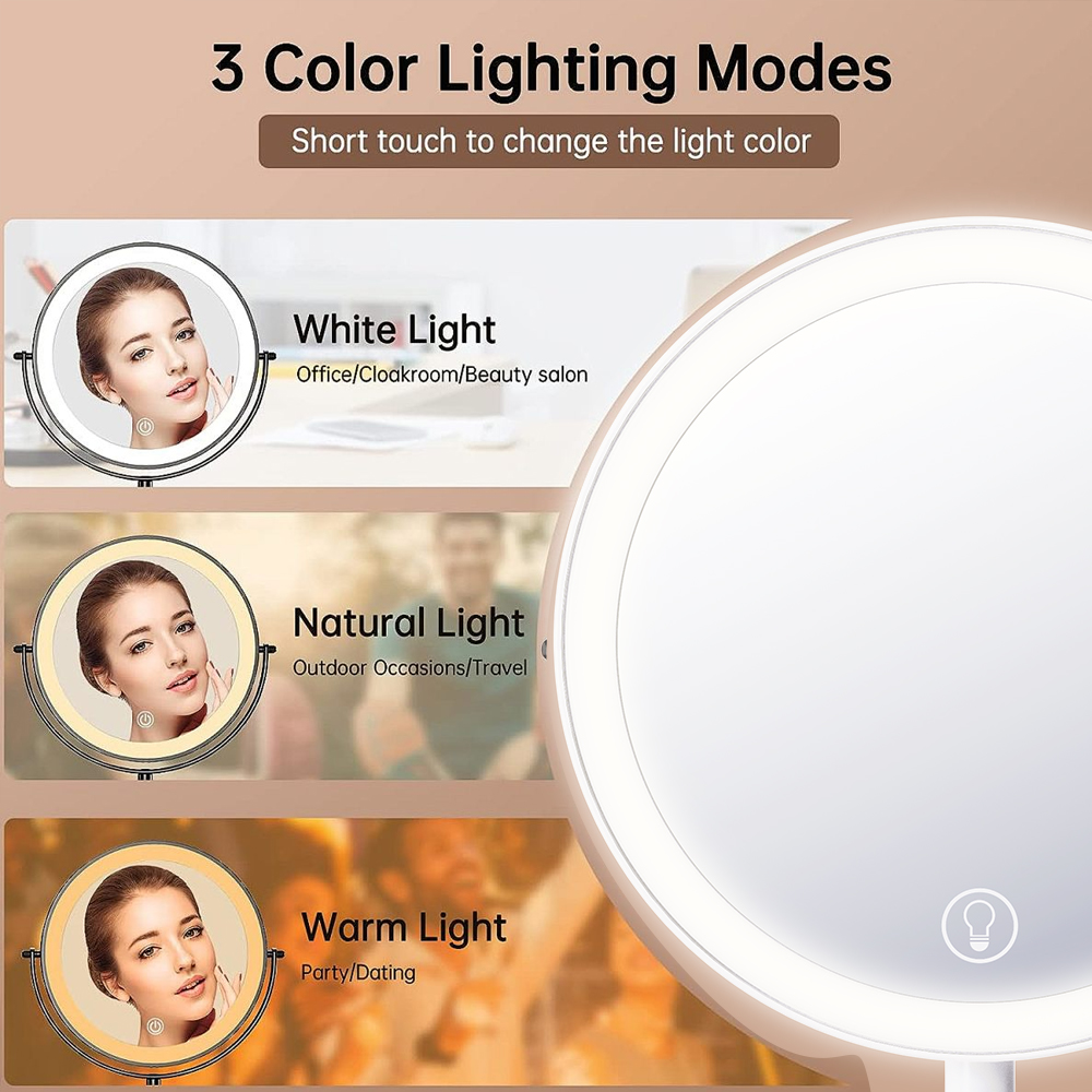 Specchio per il Trucco LED Ite - Beauty Makeup Definition recensione e prezzo