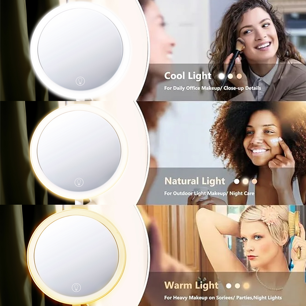 Specchio per il Trucco LED Ite - Beauty Makeup Definition recensione e prezzo