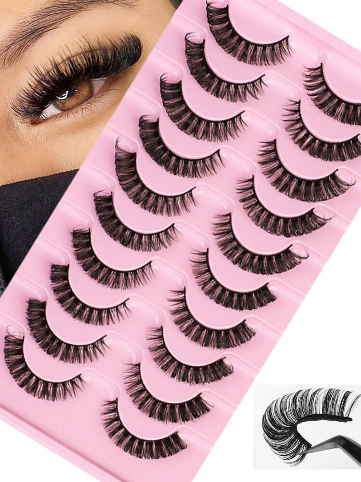 Kit di Ciglia Finte a Strisce  - Beauty Makeup Bar recensione e prezzo