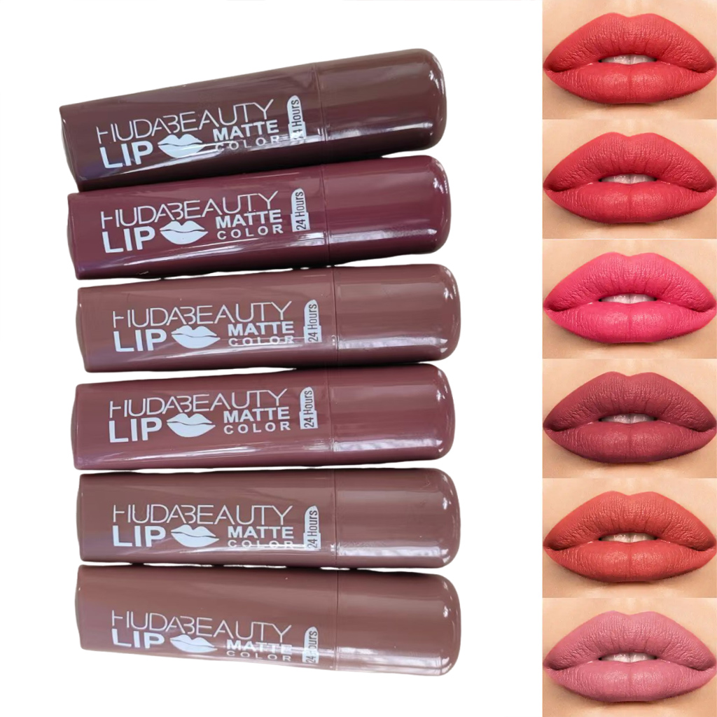 6 colori Rossetto Opaco 3.8g H - Beauty Huda Makeup recensione e prezzo
