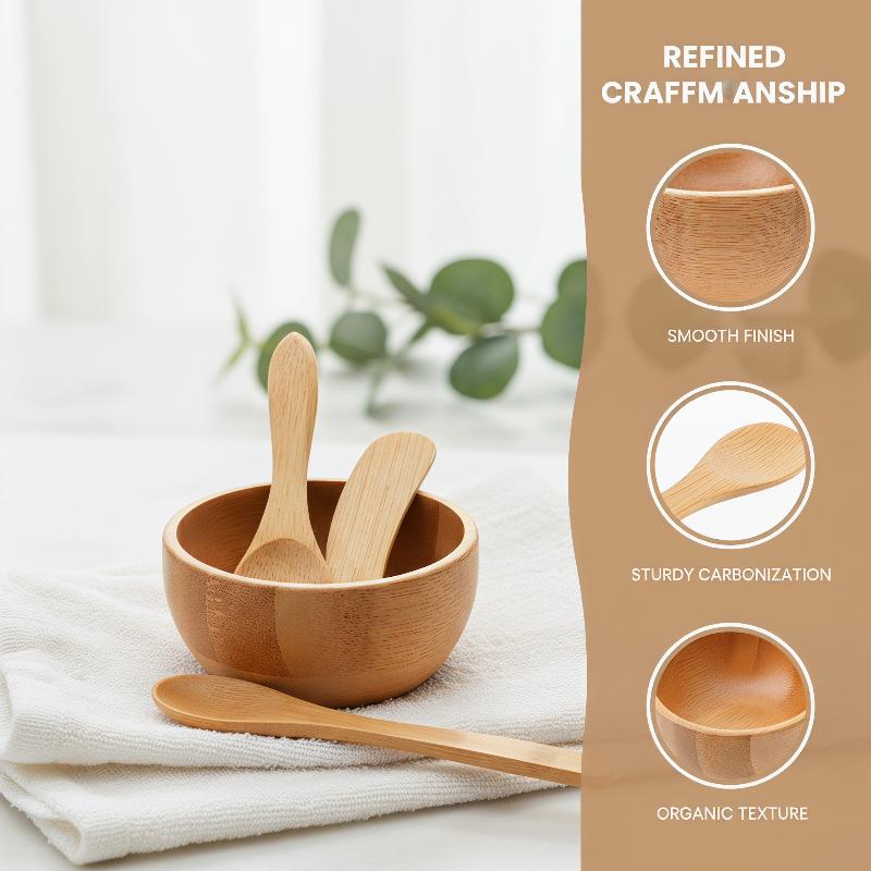 Set di 3 Ciotole Mini in Bambù - Beauty Makeup Face recensione e prezzo